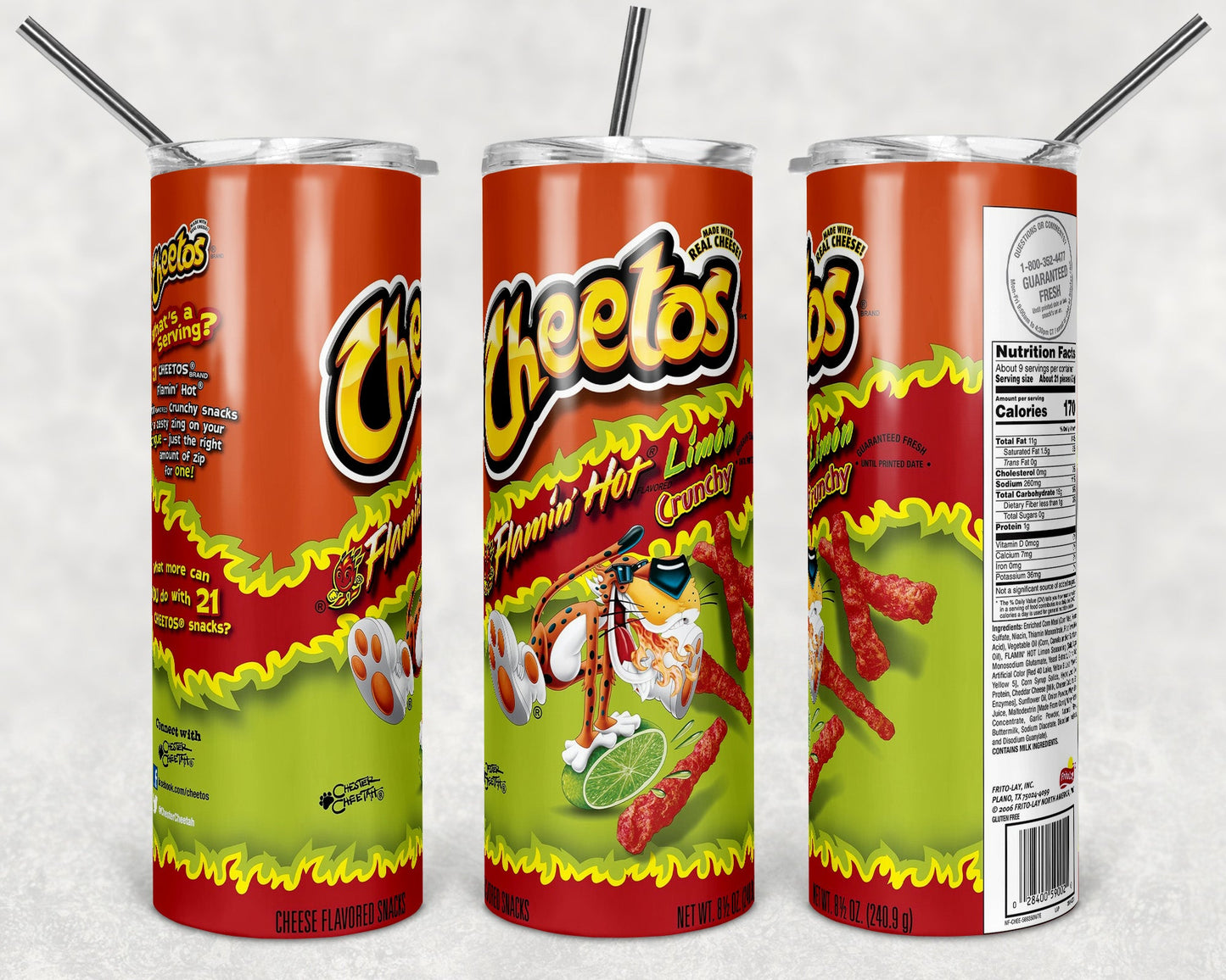 Flamin' hot lime SNK | Sublimation transfer