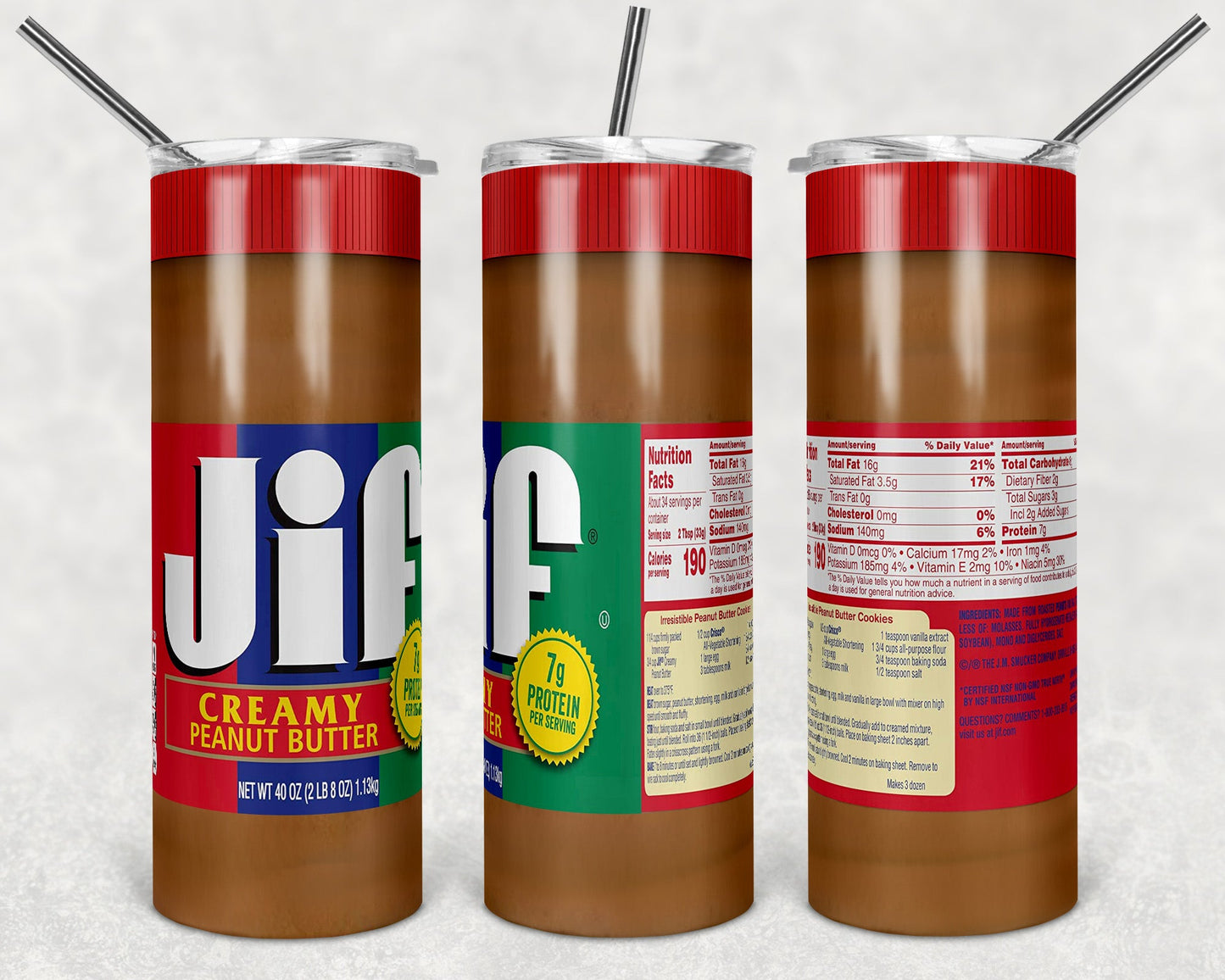 Peanut butter FOD | Sublimation transfer