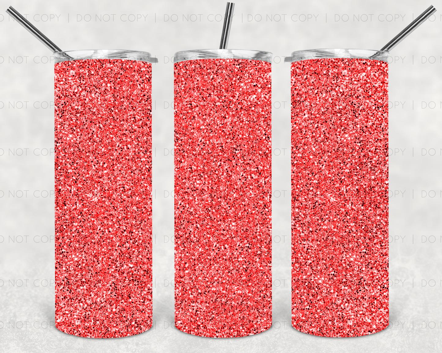 Red glitter | Sublimation transfer