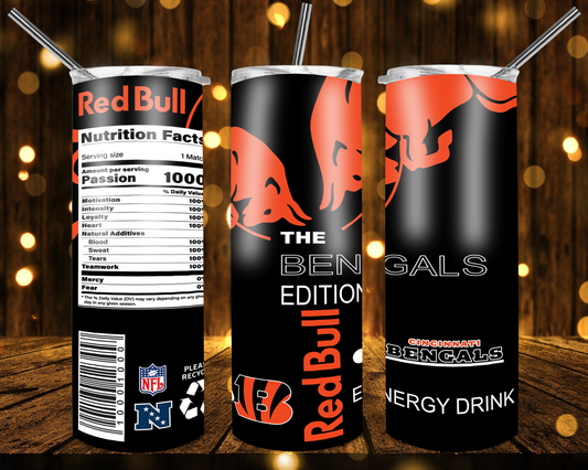 Energy drink + football | Sublimation transfer