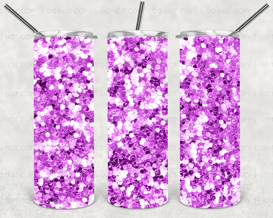 Purple glitter | Sublimation transfer