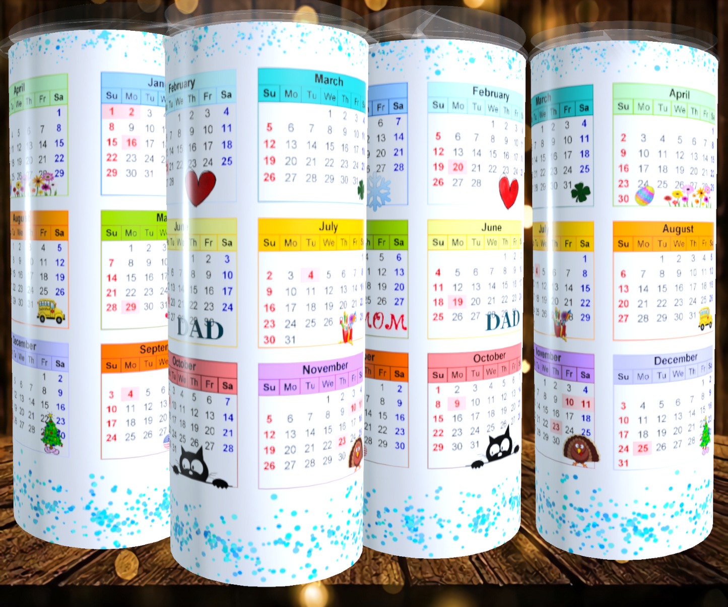 2023 calander | Sublimation transfer