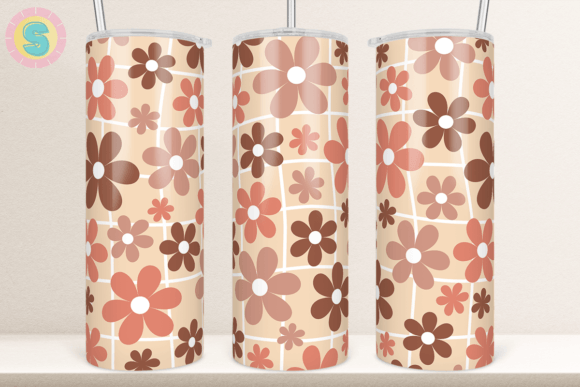 Retro daisies | Sublimation transfer