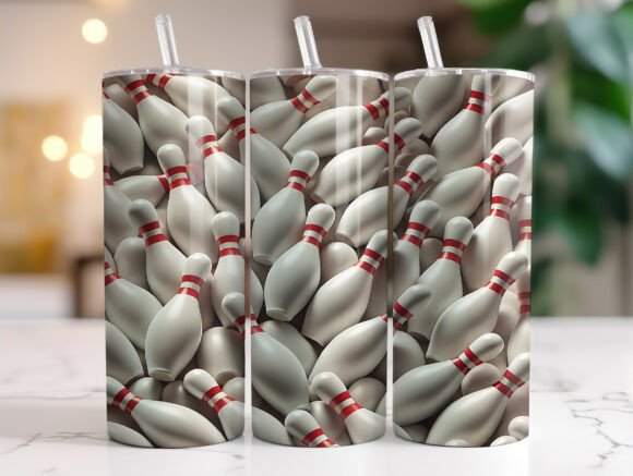 Bowling pins | Sublimation transfer