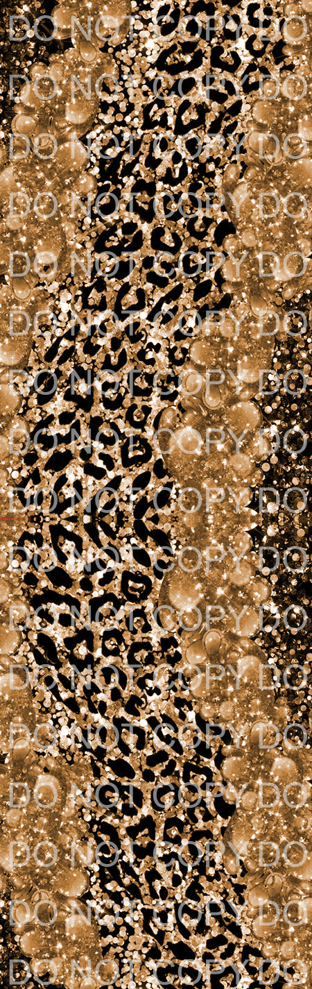 Cheetah + glitter | Pen wrap