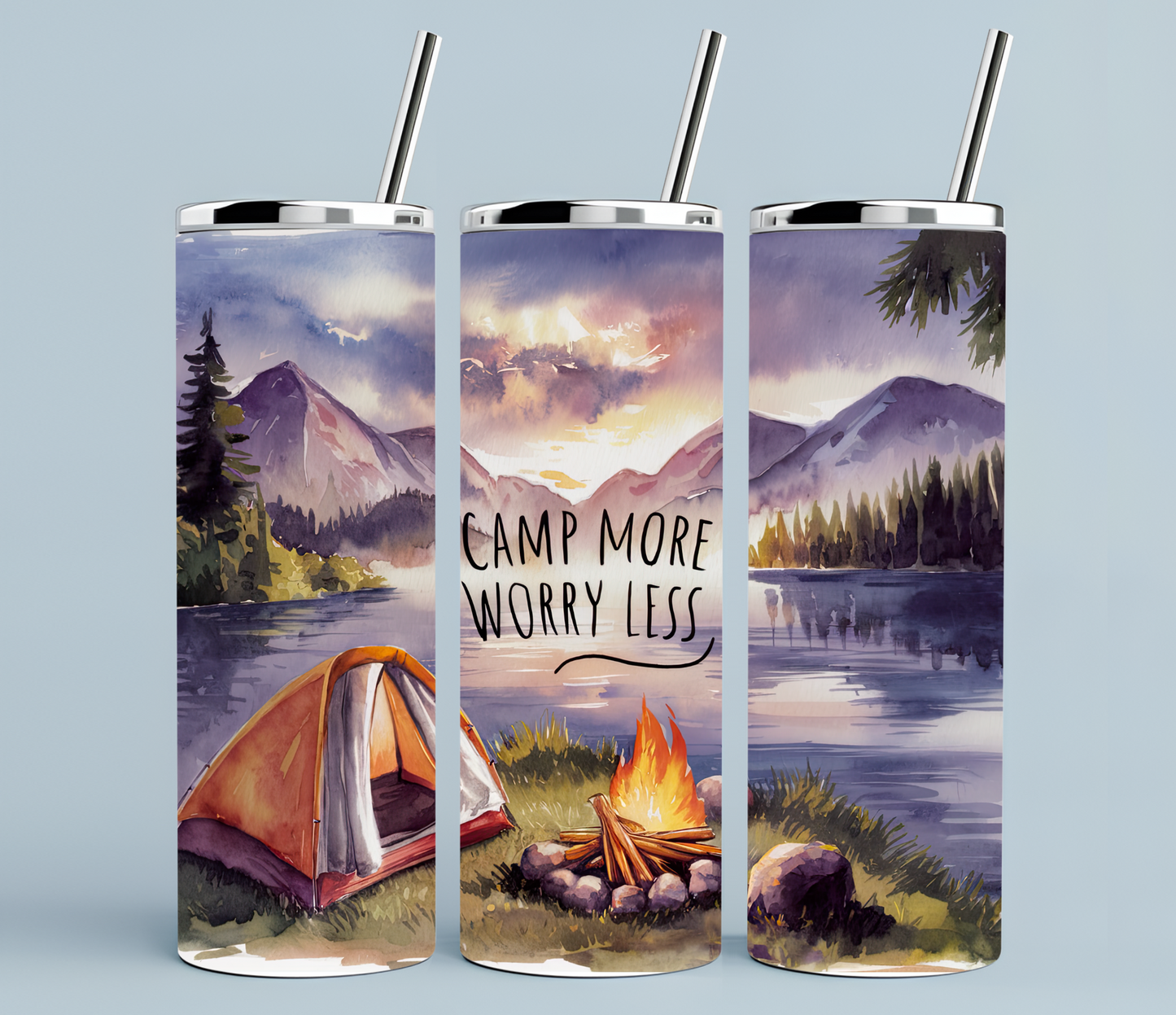 Camp more, worry less | Sublimation transfer