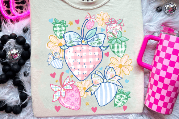 Strawberries | Sublimation transfer DCL