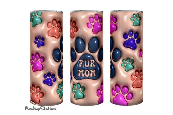 3D fur mama | Sublimation transfer