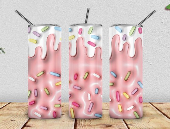 3D sprinkles | Sublimation transfer