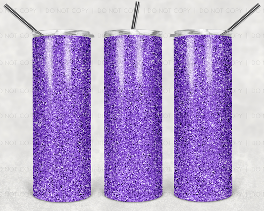 Purple glitter | Sublimation transfer