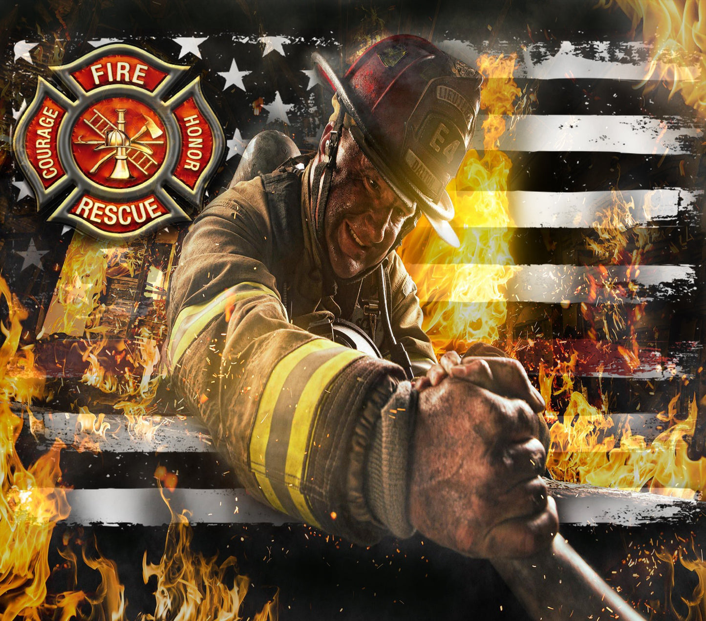 Firefighter | Sublimation transfer