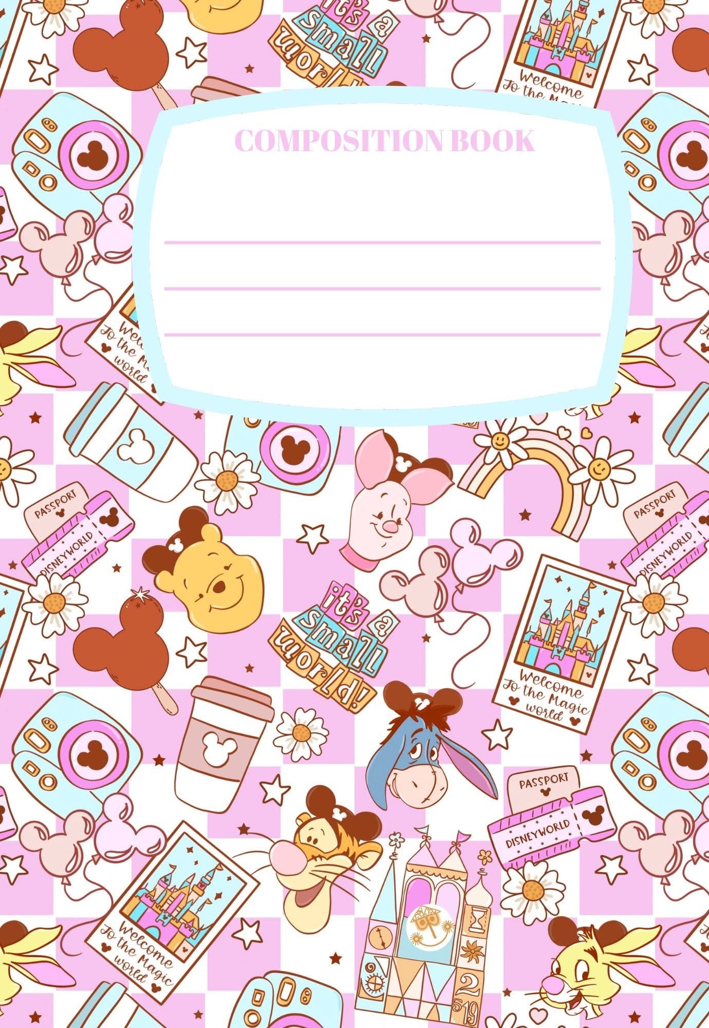 Composition notebook | Finished product