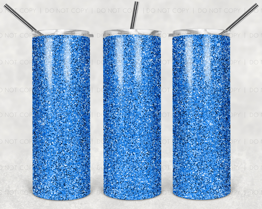 Blue glitter | Sublimation transfer