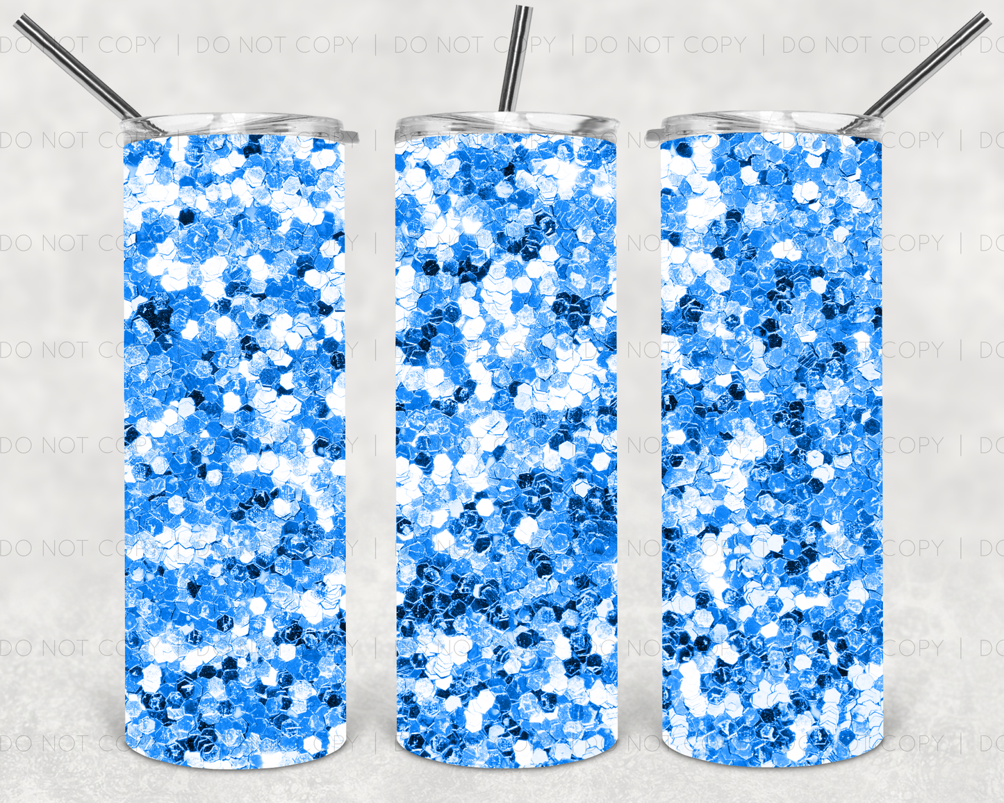 Blue glitter | Sublimation transfer
