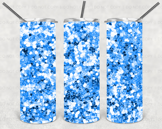 Blue glitter | Sublimation transfer