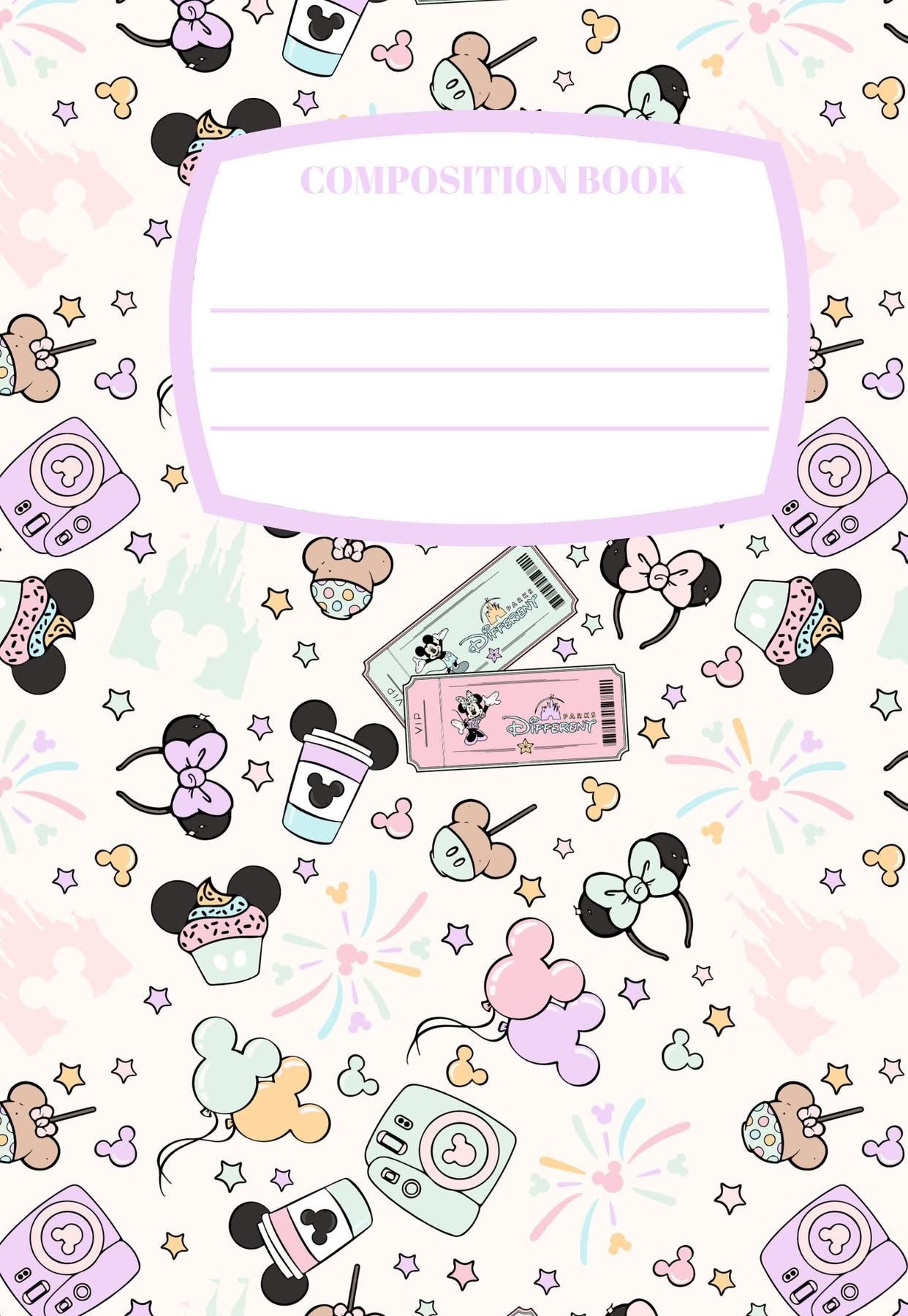Composition notebook | Finished product