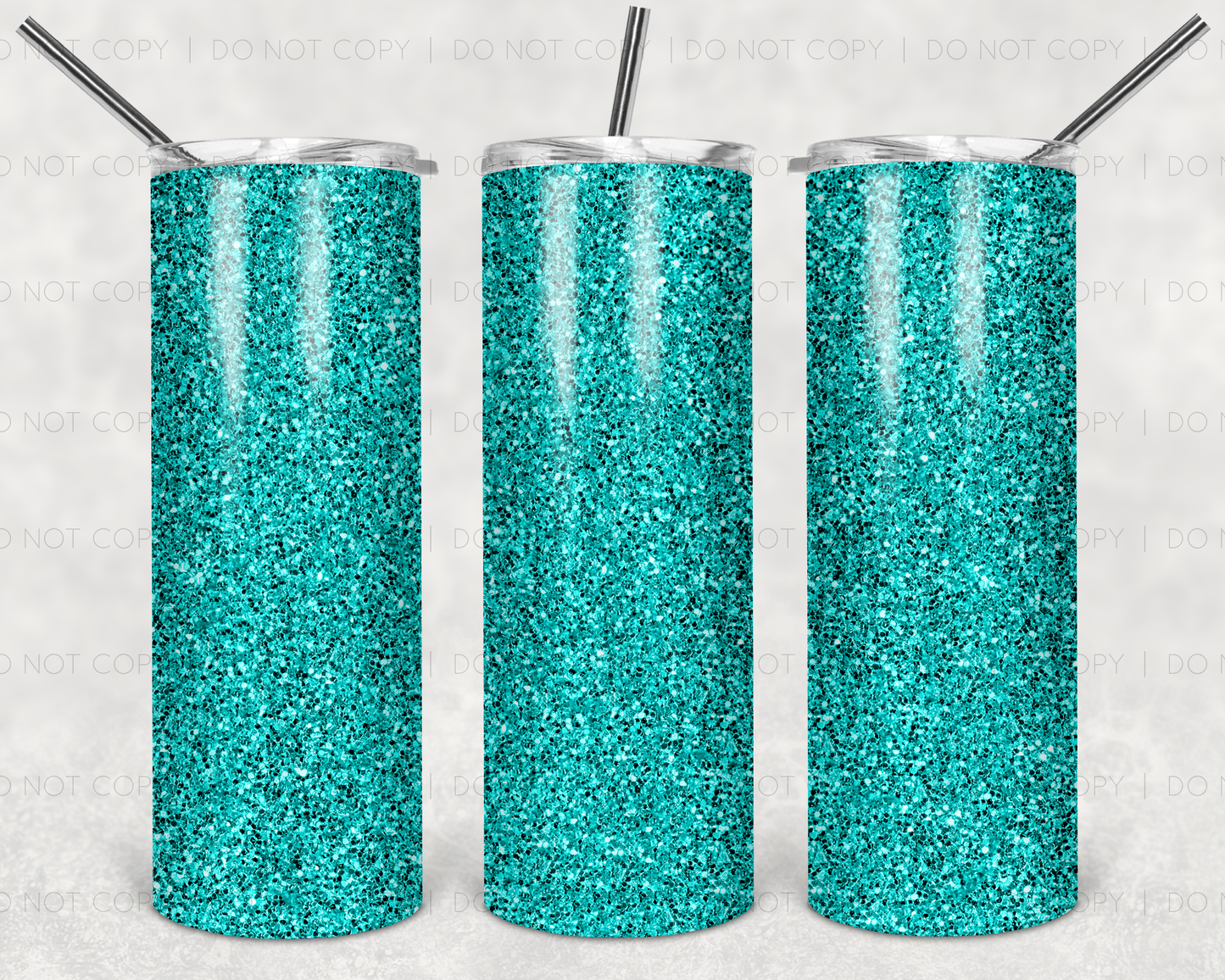Teal glitter | Sublimation transfer