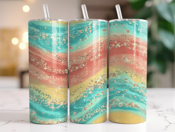Beach scene | Sublimation transfer