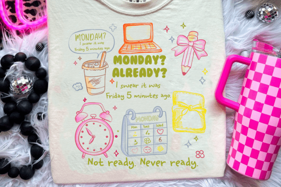 Monday already | Sublimation transfer DCL