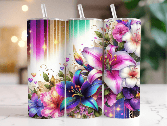 Tropical florals | Sublimation transfer