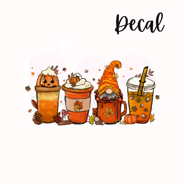 Halloween coffee | Decal