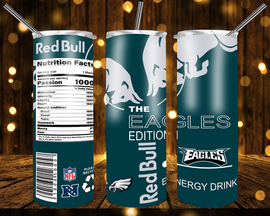 Energy drink + football | Sublimation transfer