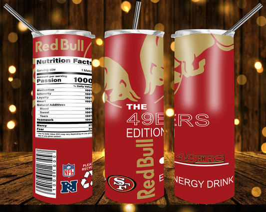 Energy drink + football | Sublimation transfer