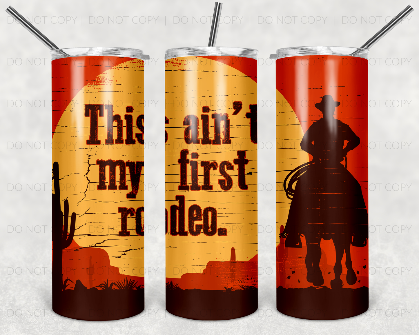 Ain't my first rodeo | Sublimation transfer