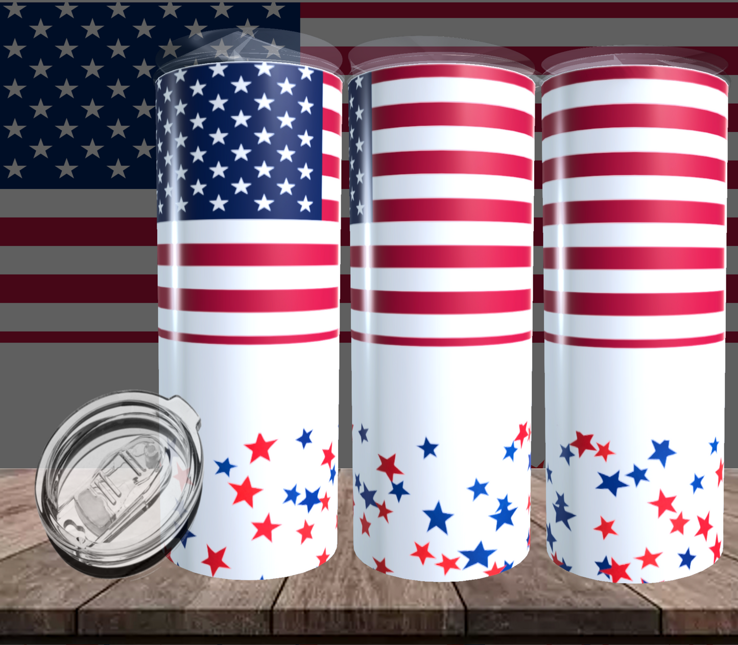 American flag | Sublimation transfer
