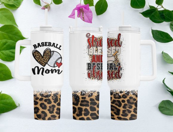 Baseball mom | 40oz transfer