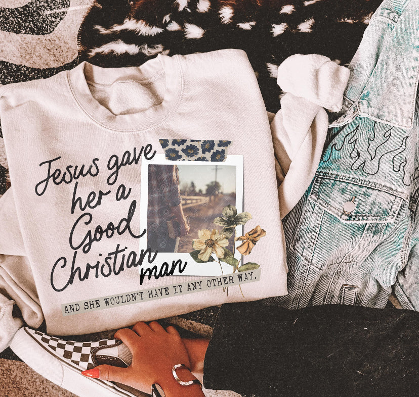 Jesus gave her | Sublimation transfer DCL