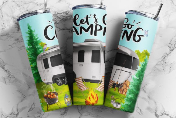 Let's go camping | Sublimation transfer