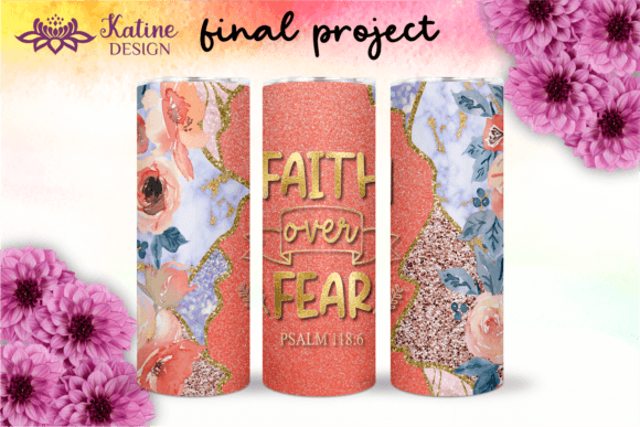 Faith over fear | Sublimation transfer