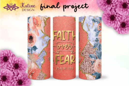 Faith over fear | Sublimation transfer
