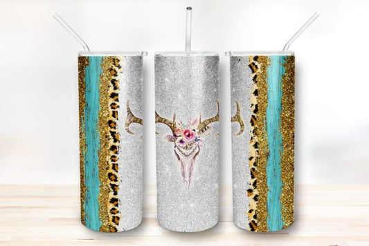 Skull + western | Sublimation transfer