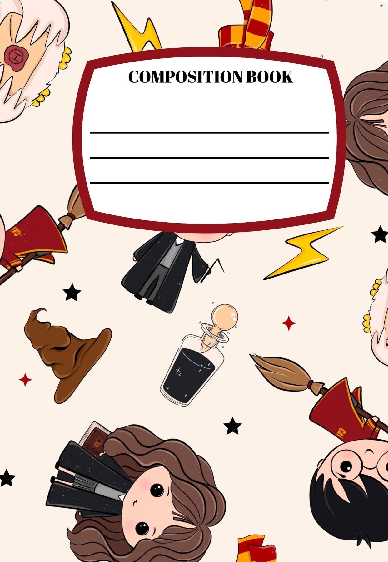 Composition notebook | Finished product