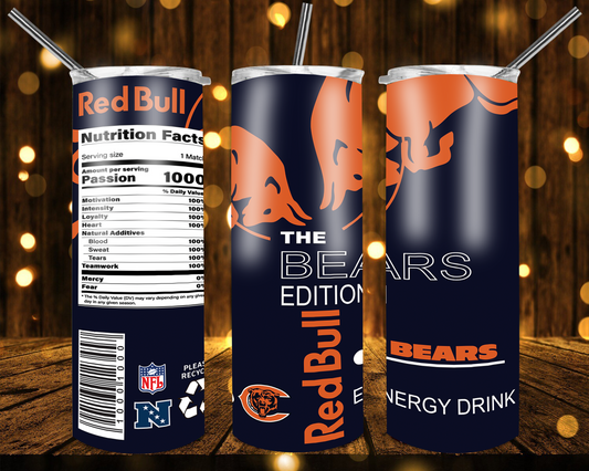 Energy drink + football | Sublimation transfer