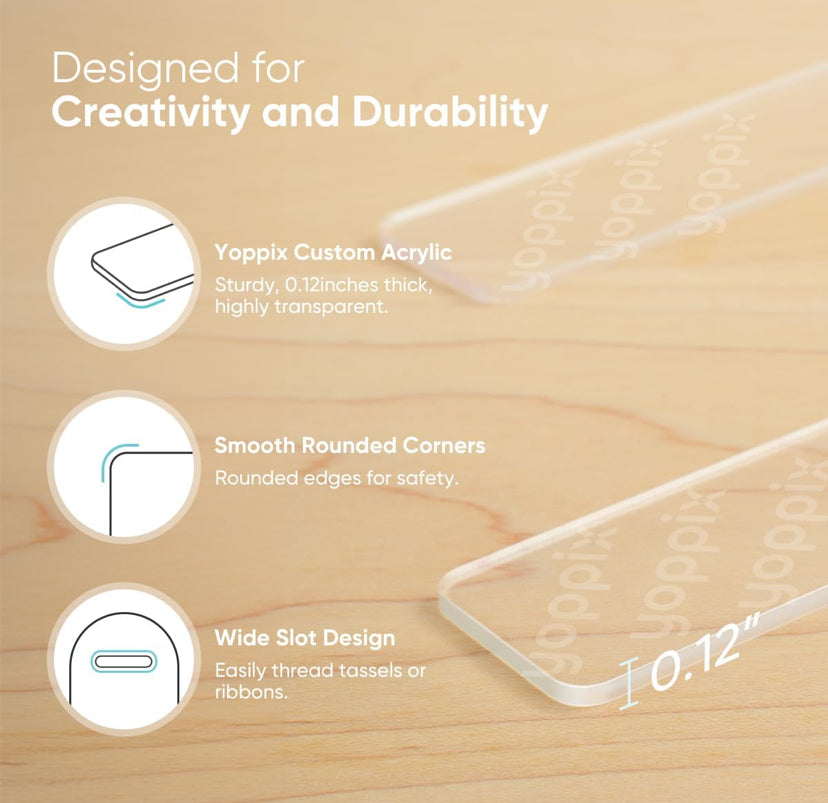 Acrylic bookmark | Blanks