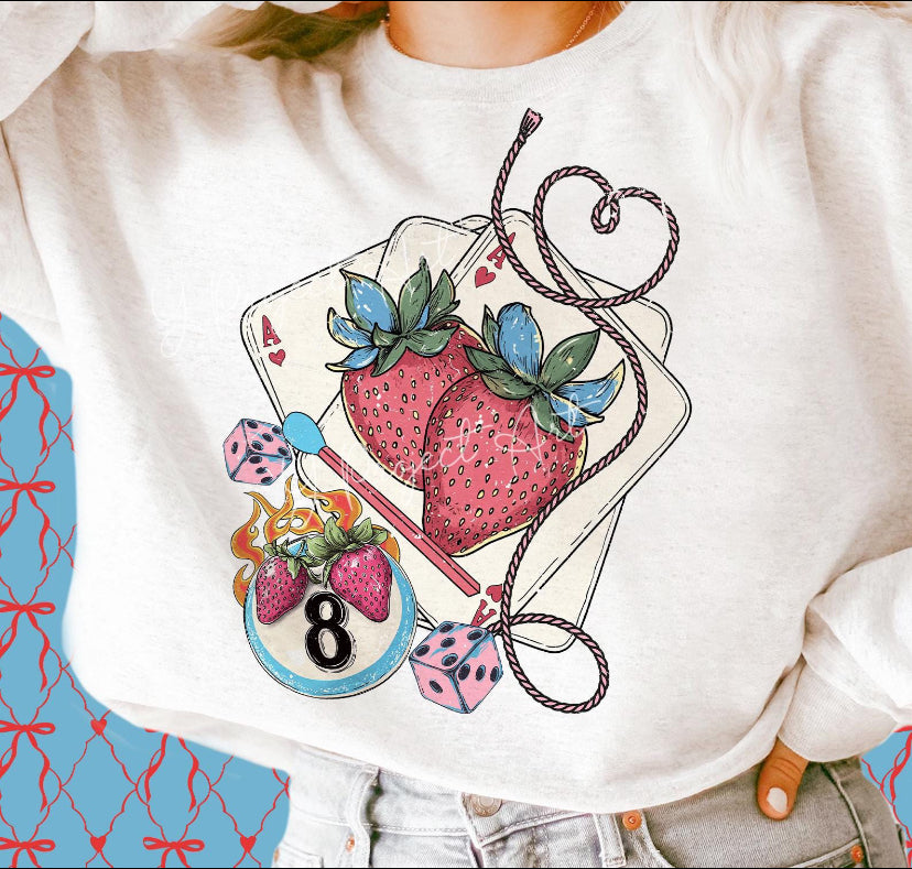 Strawberries | Sublimation transfer DCL