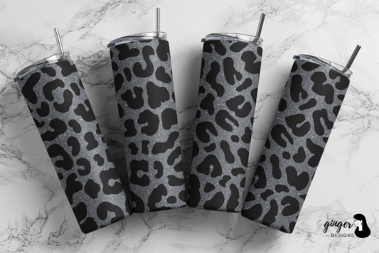 Gray + black leopard | Sublimation transfer