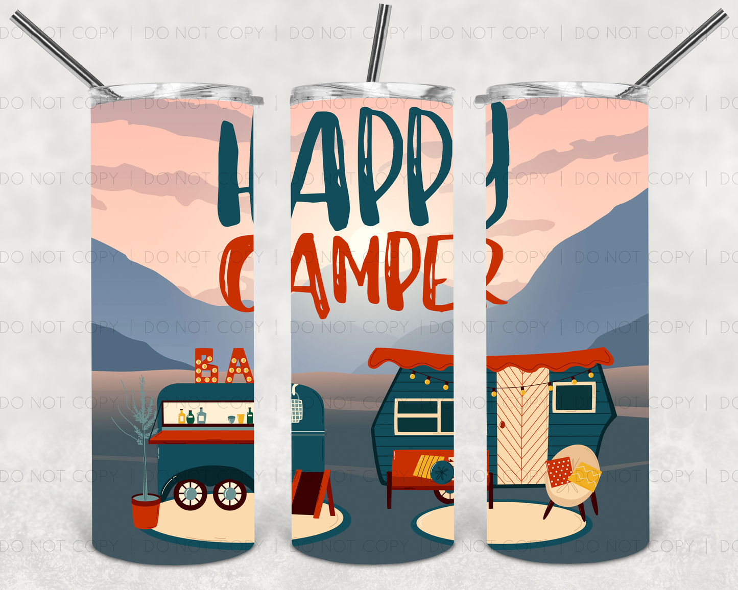 Happy camper | Sublimation transfer