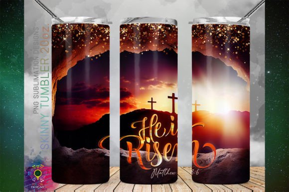 He is risen | Sublimation transfer