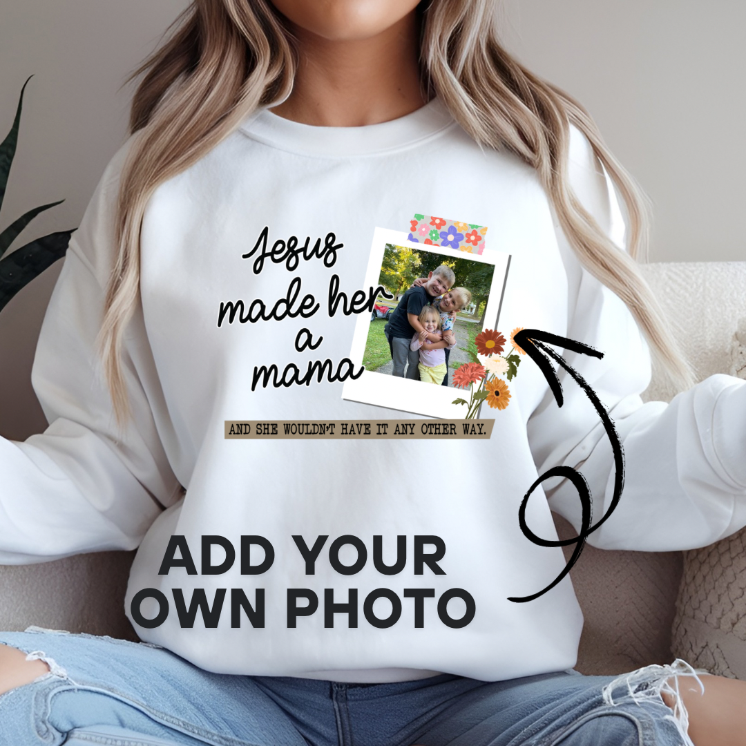 Jesus made her a mama | Sublimation transfers DCL