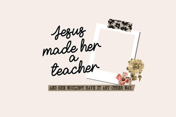 Jesus made her (customizable)| Sublimation transfer DCL