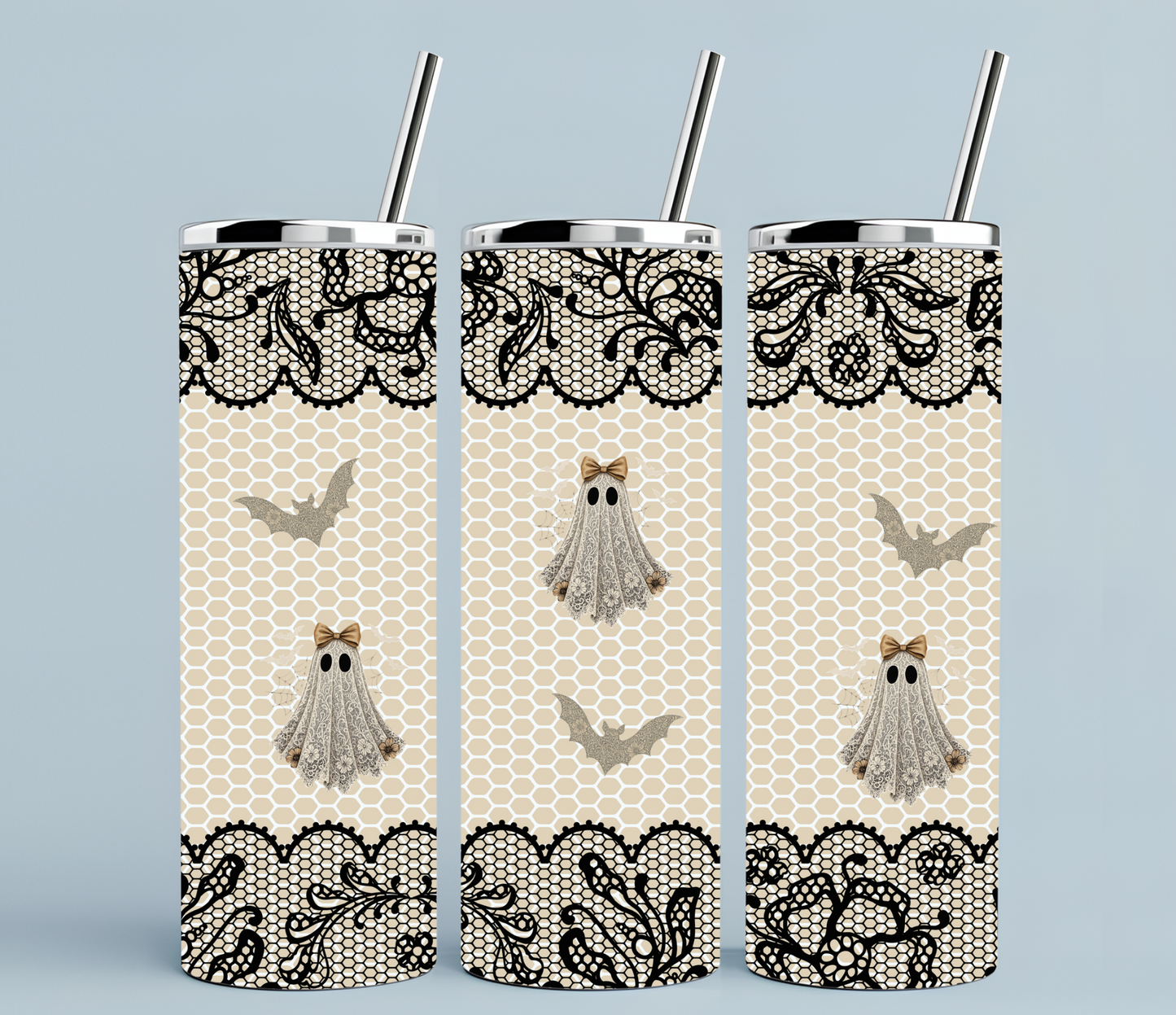 Lace ghosts | Sublimation transfer