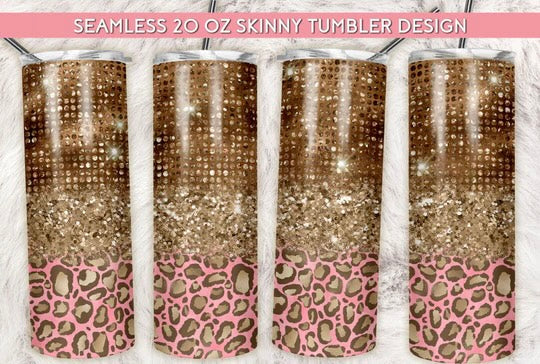 Cheetah + glitter | Sublimation transfer
