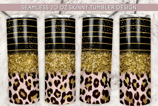 Leopard + glitter | Sublimation transfer