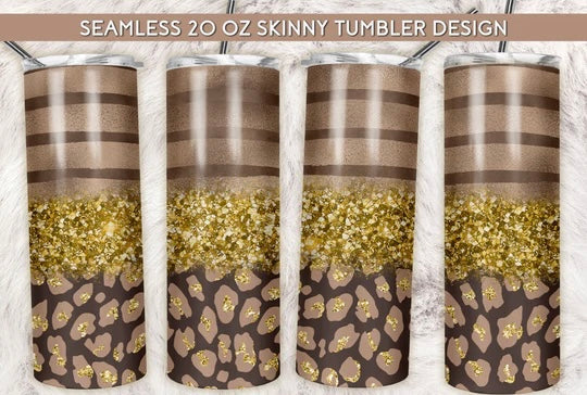 Cheetah + glitter | Sublimation transfer
