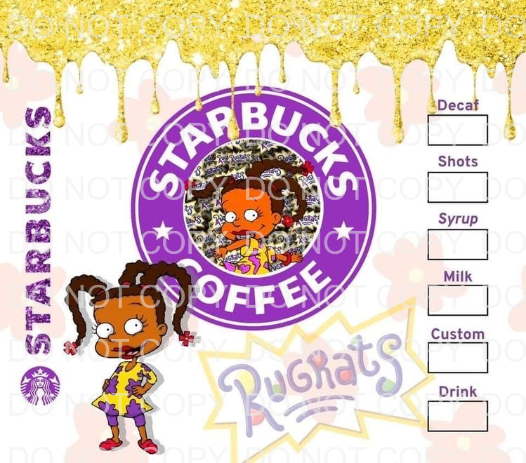 Characters + coffee | Sublimation transfer