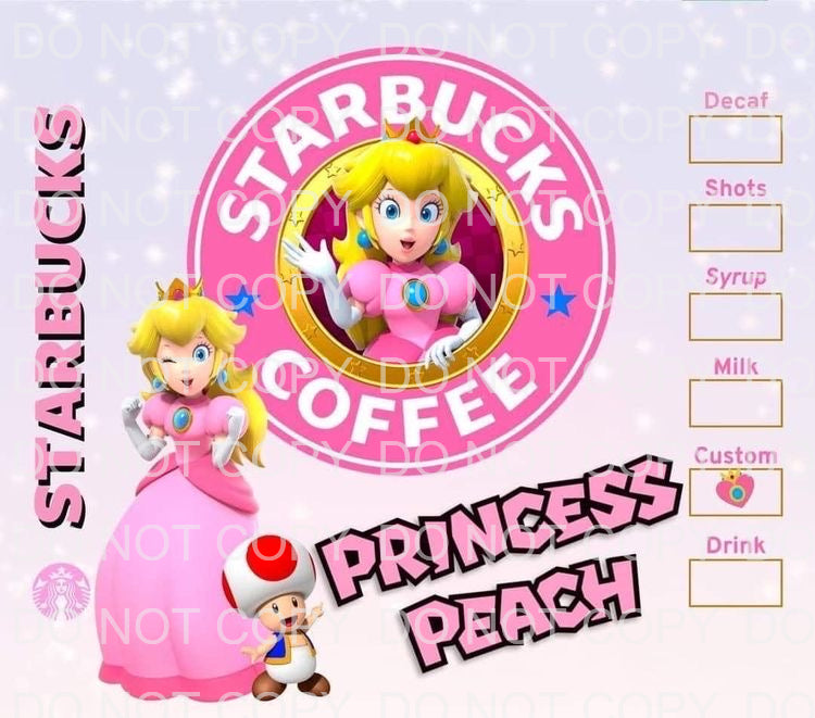 Characters + coffee | Sublimation transfer